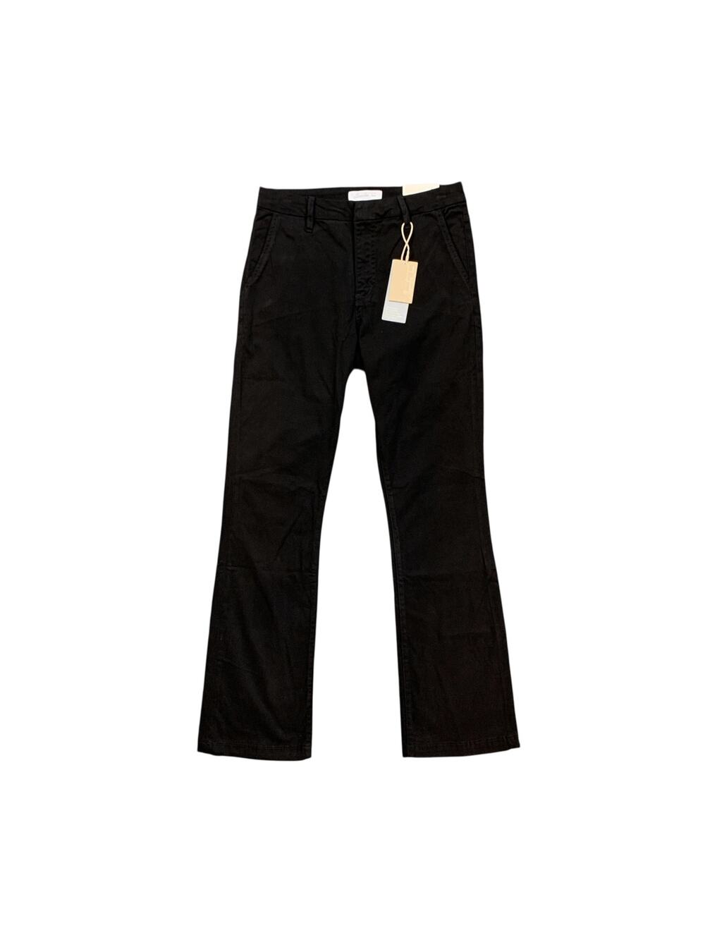 Alexander Jane Jeans Womens 10 Black Denim Tummy Control Lightweight Sateen Work